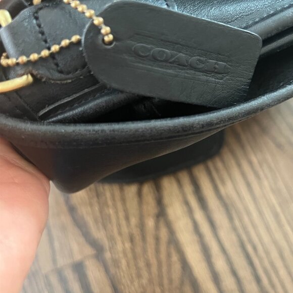 Coach  Crossbody Satchel Purse with turnlock - Picture 7 of 9